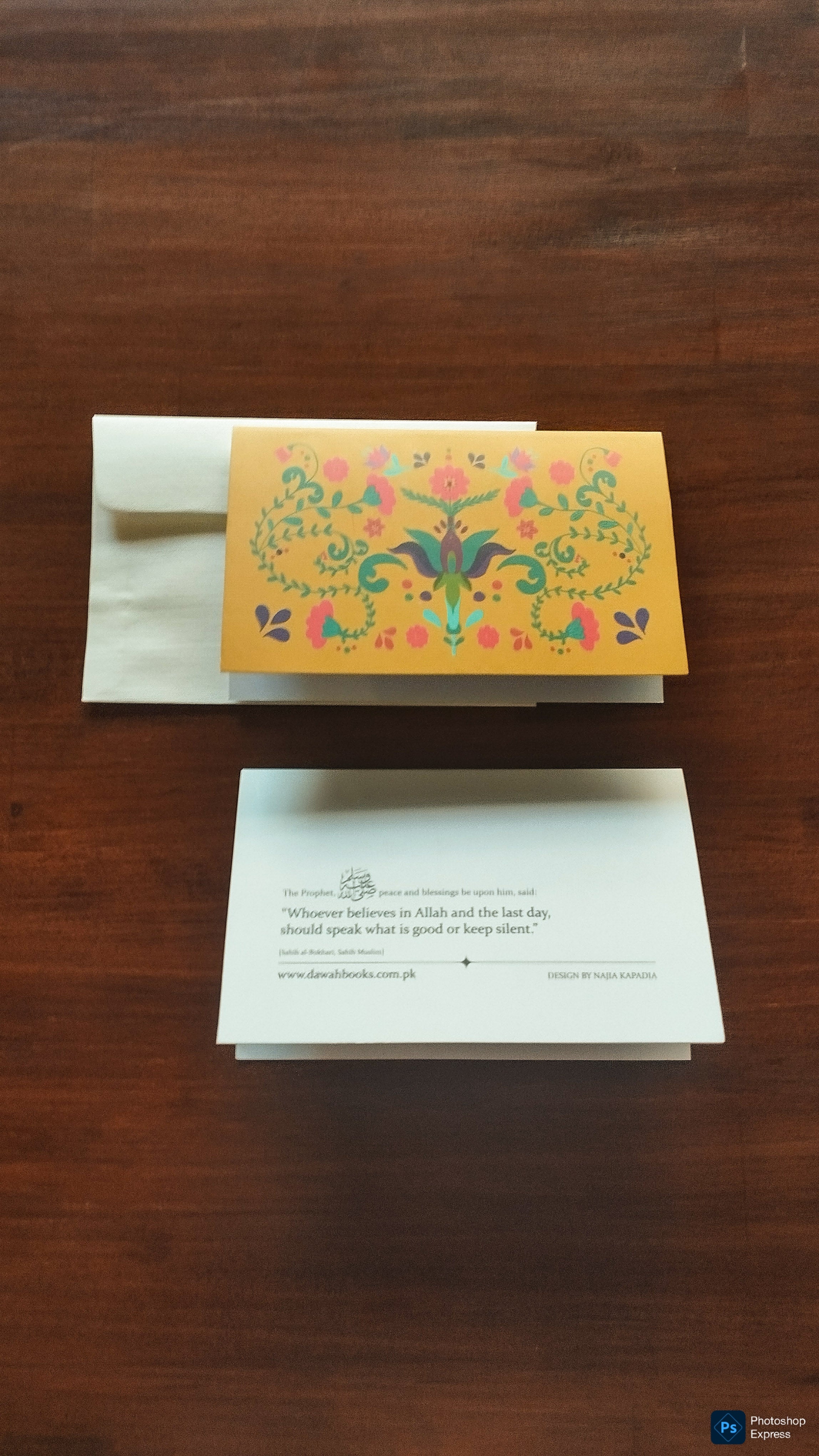 Blank Notecards - Set of 6 - with envelopes