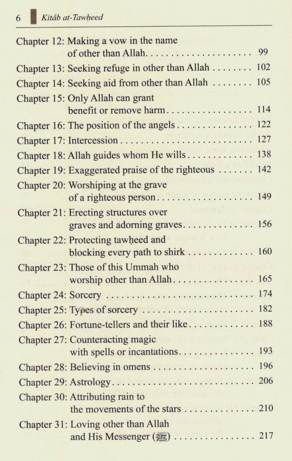 Kitab At-Tawheed Explained