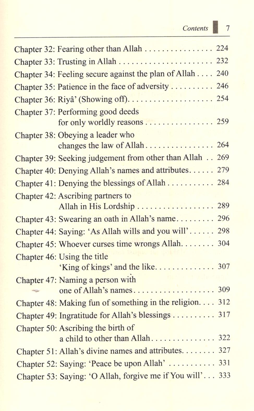 Kitab At-Tawheed Explained