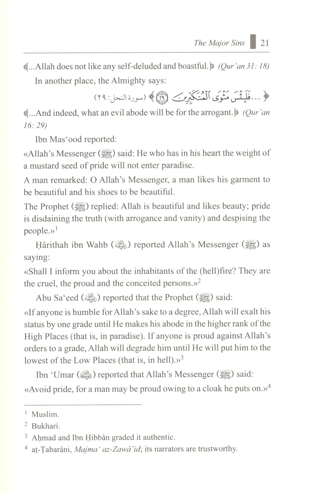 The Book Of Major Sins