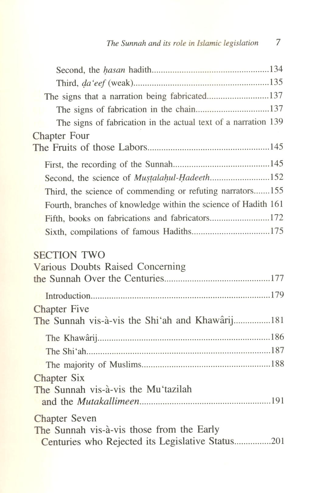 The Sunnah & Its Role In Islamic Legislation