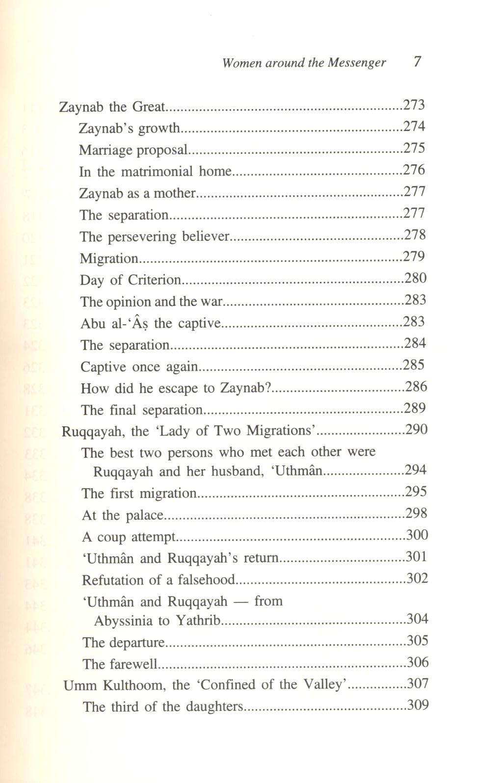 Women Around The Messenger