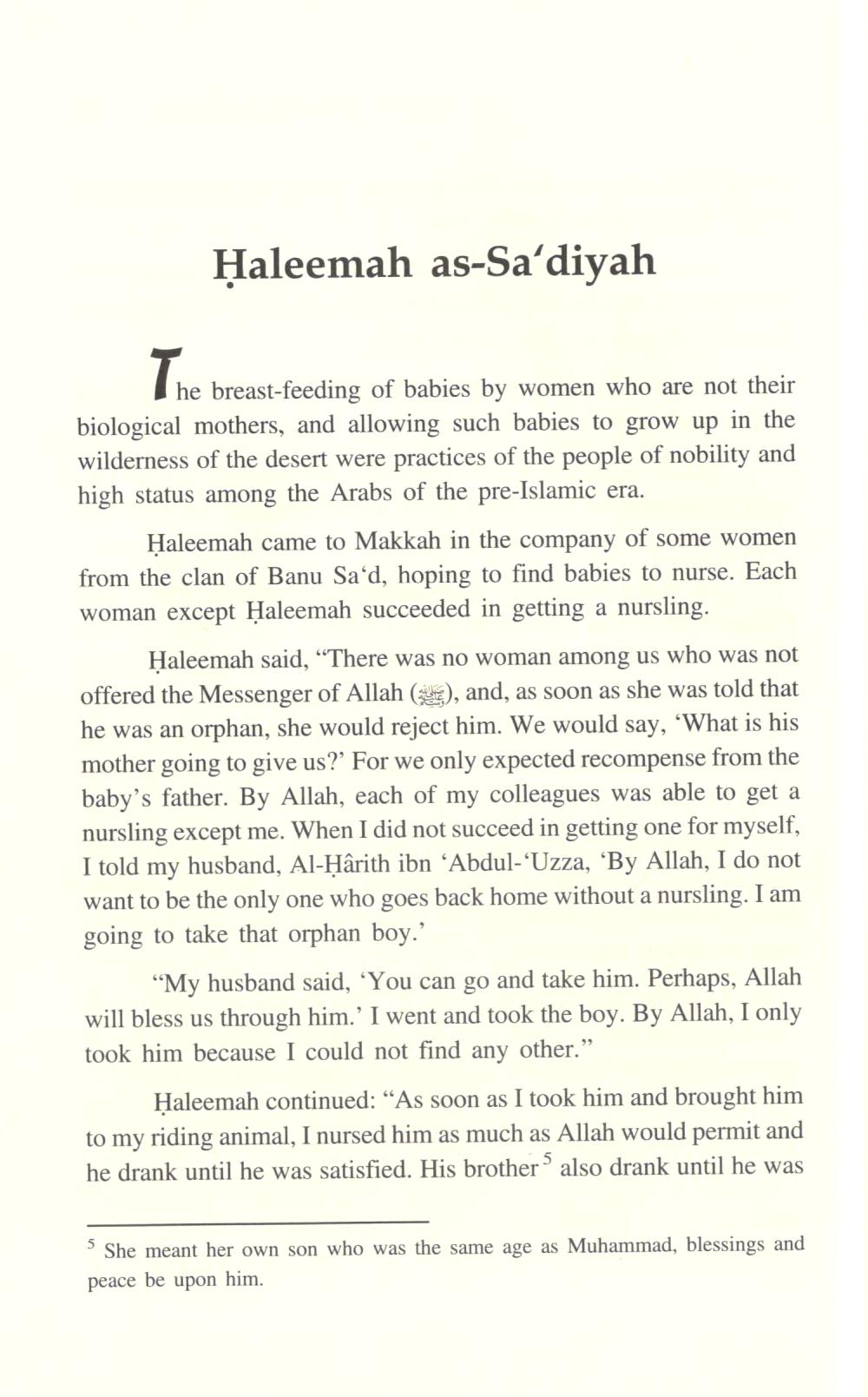 Women Around The Messenger