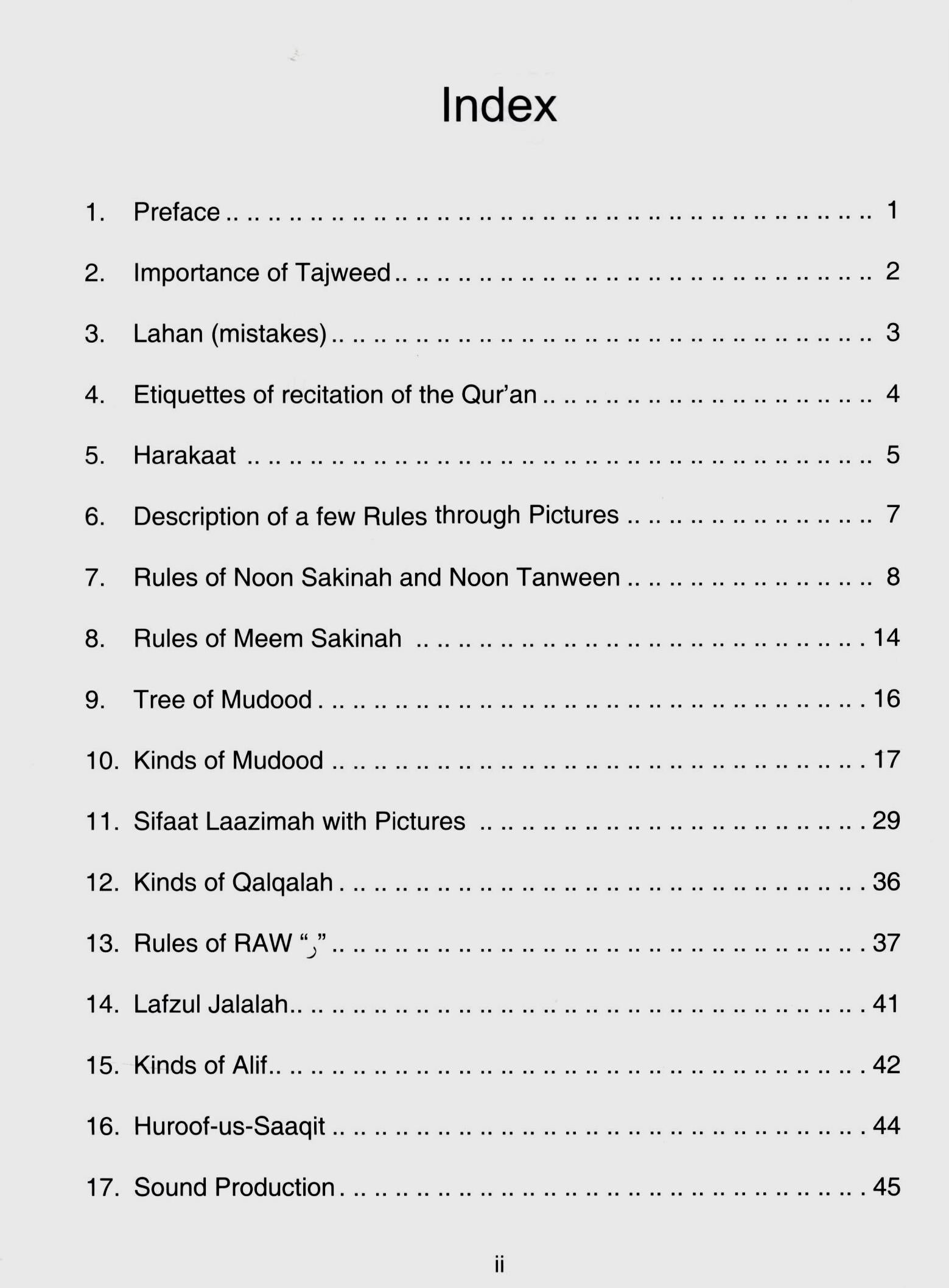 Al Hadiyah - Book Of Tajweed