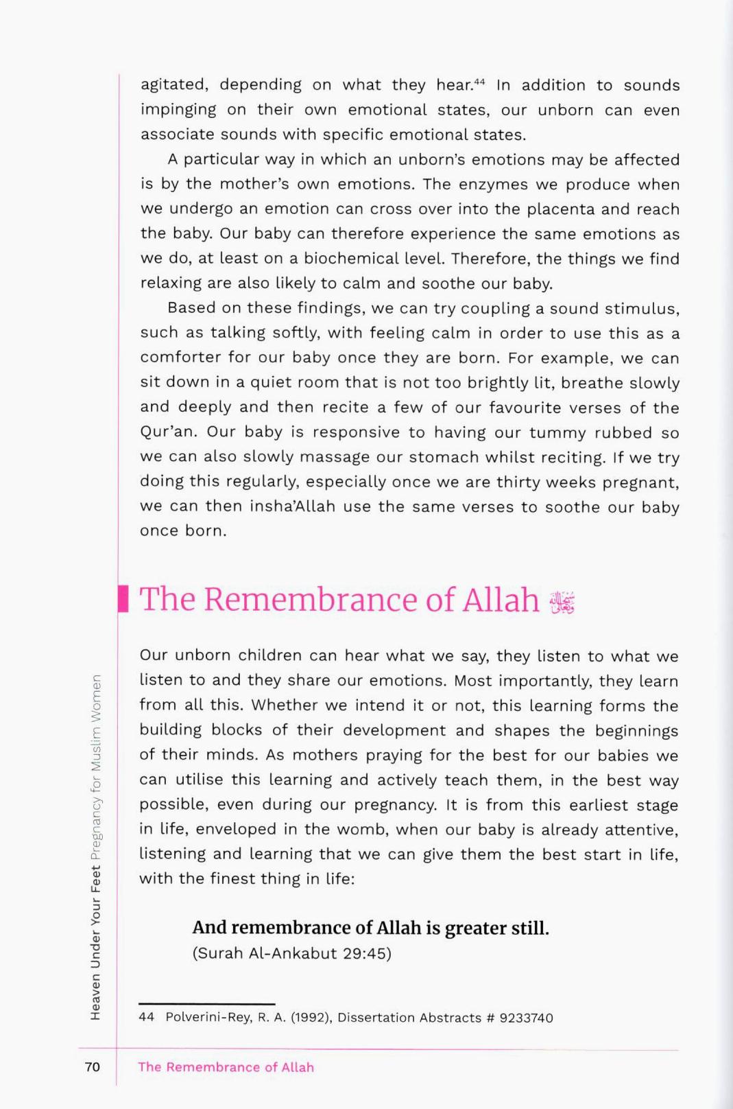 Heaven Under Your Feet - Pregnancy for Muslim Women