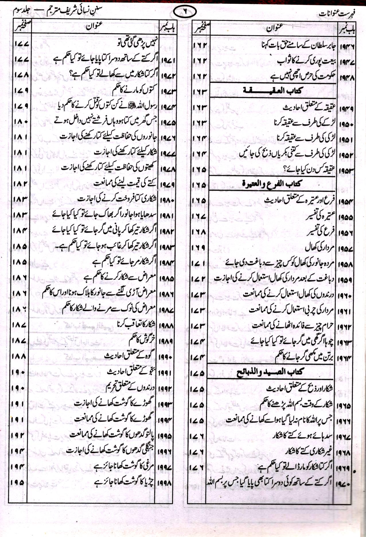 سنن نسائی - ۳ جلدیں