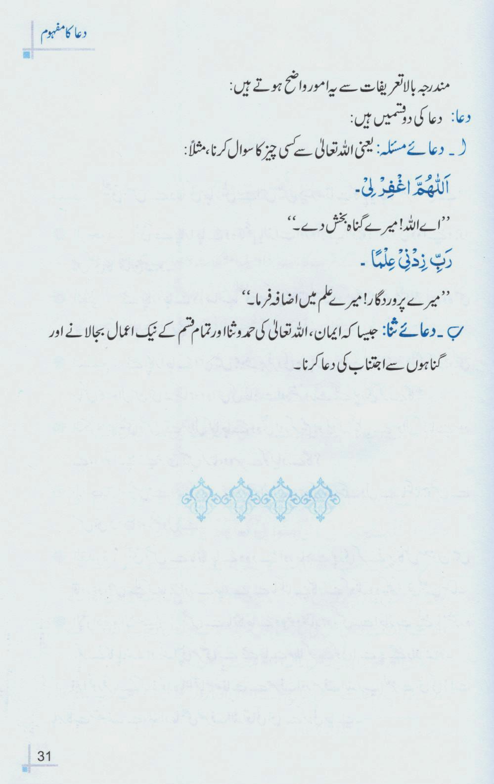 دعا اور دوا کے مسنون آداب