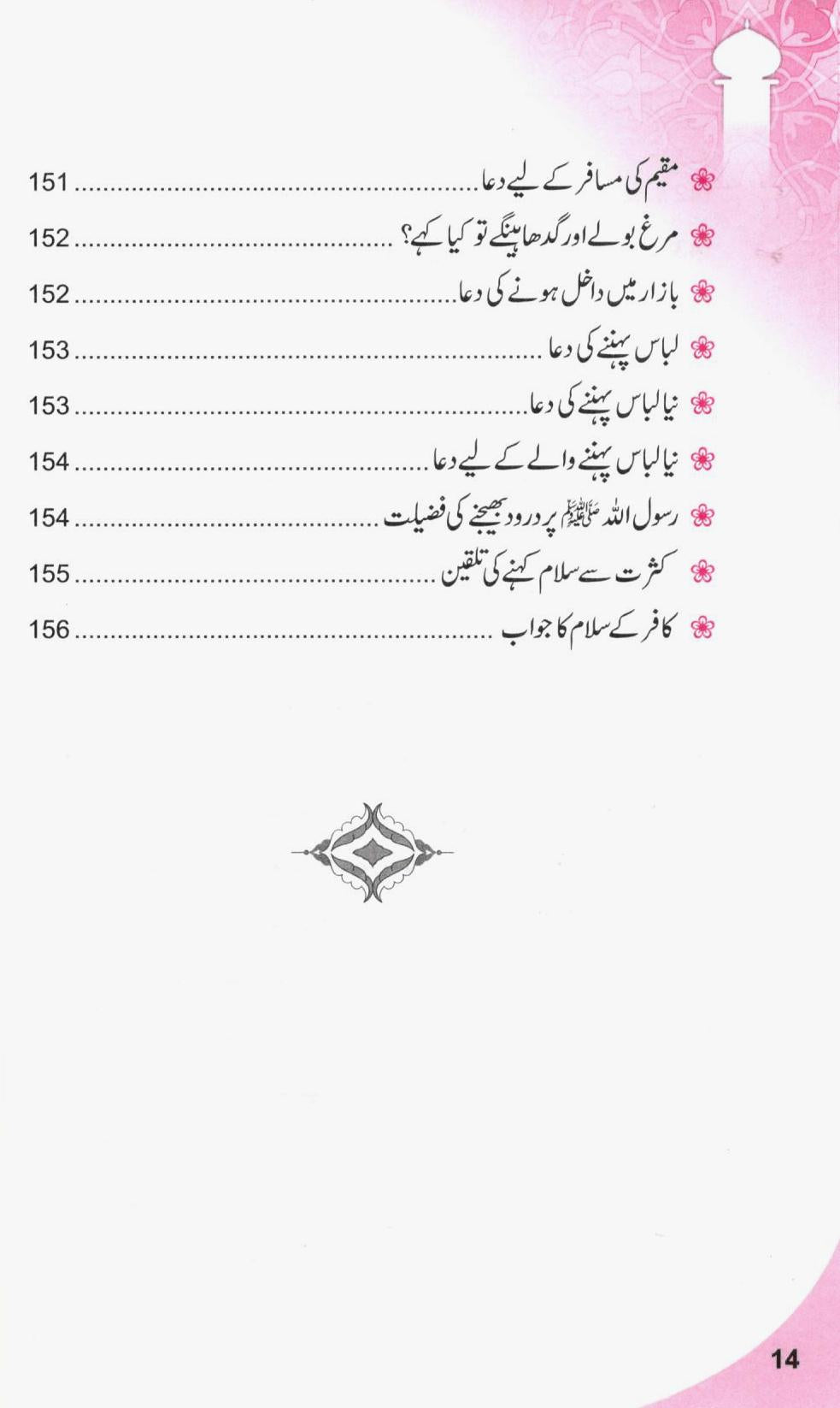 مسنون نماز اور روزمرہ کی دعاہیں