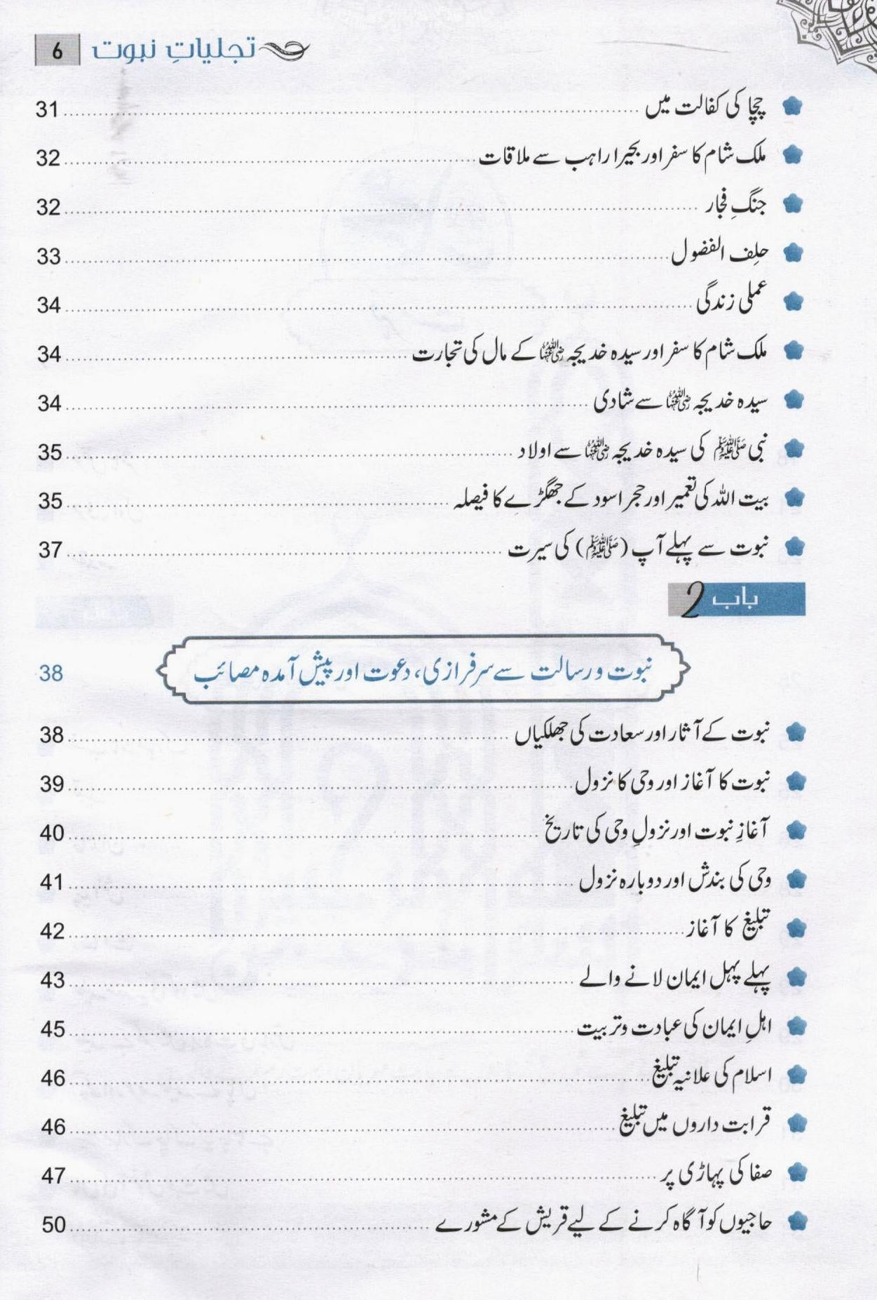 تجلیات نبوت