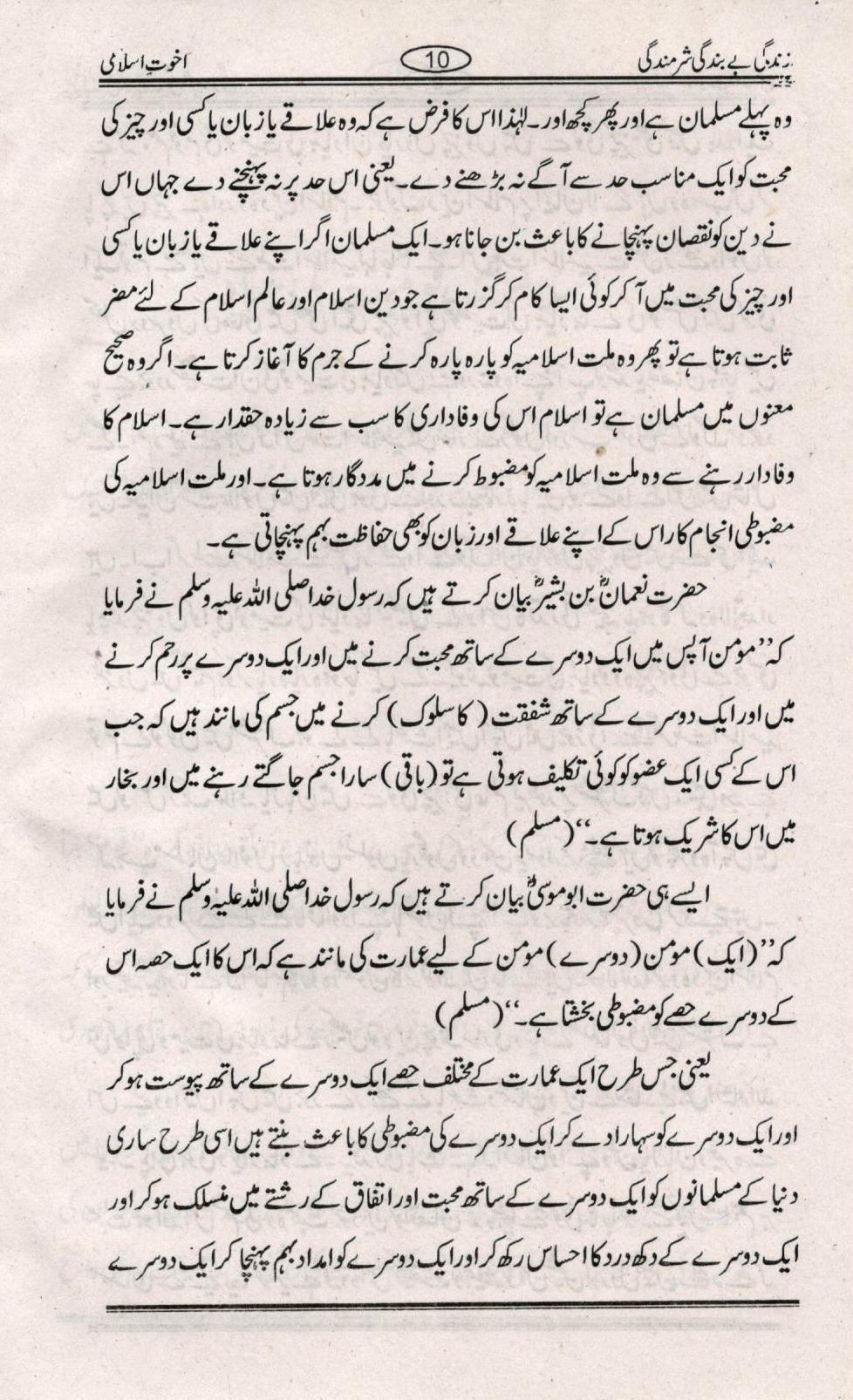 اخوت اسلامی