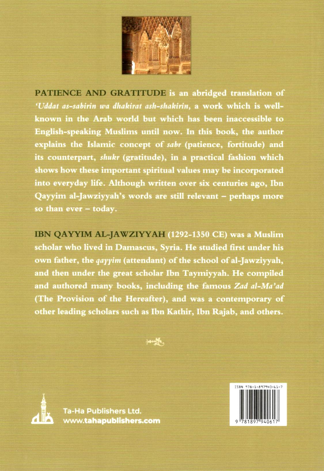 Patience and Gratitude