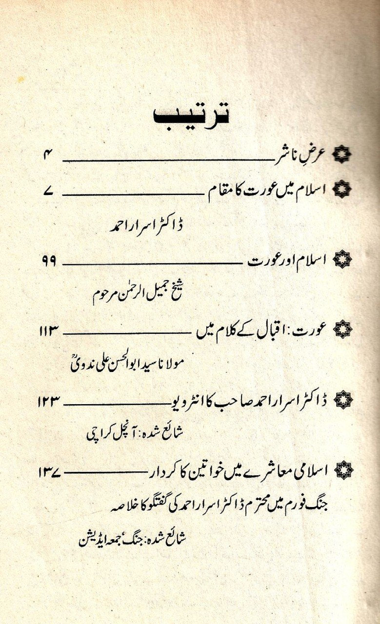 اسلام میں عورت کا مقام