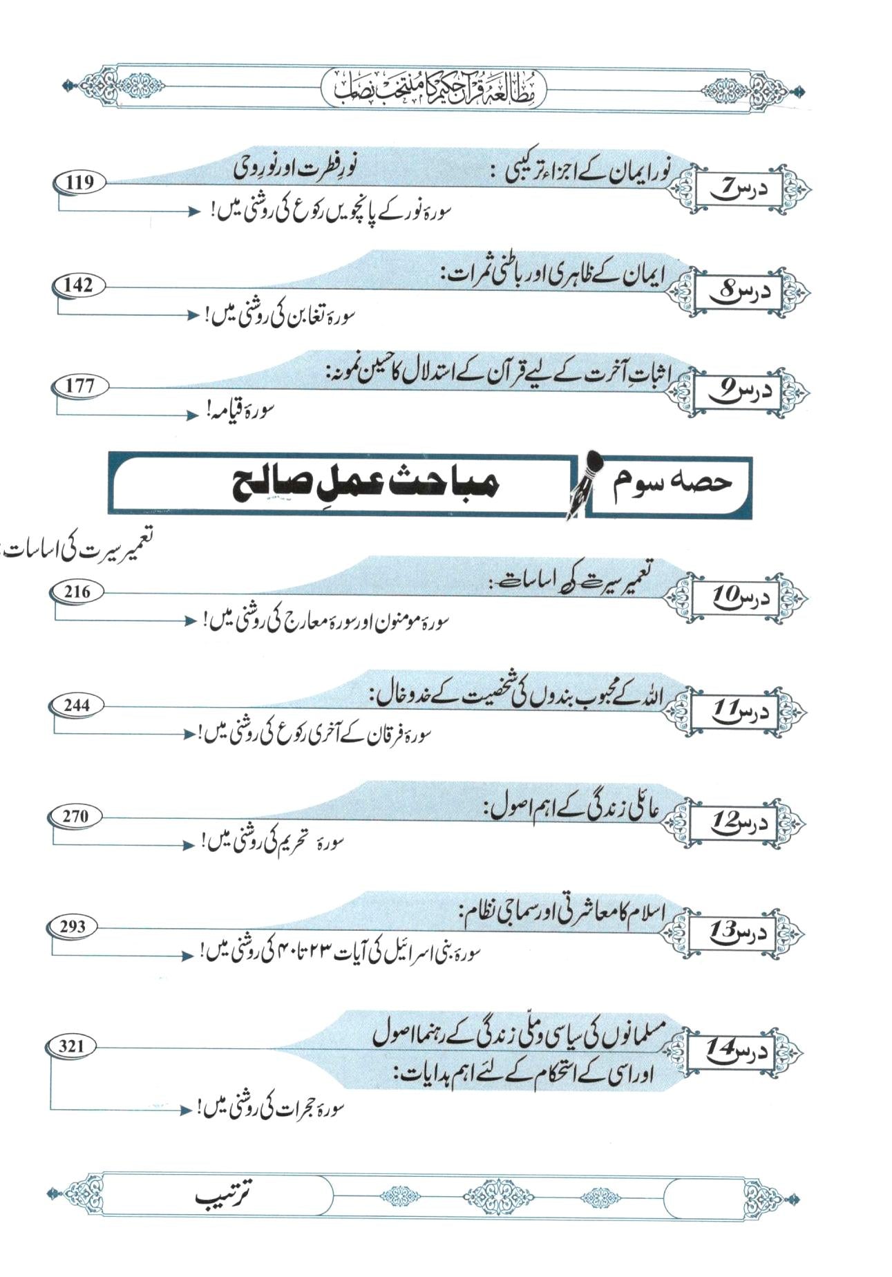 منتخب نصاب - مکمل سیٹ – ۲  جلدیں