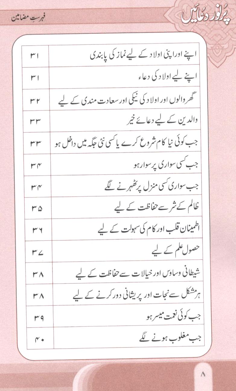 پرنور دعائیں