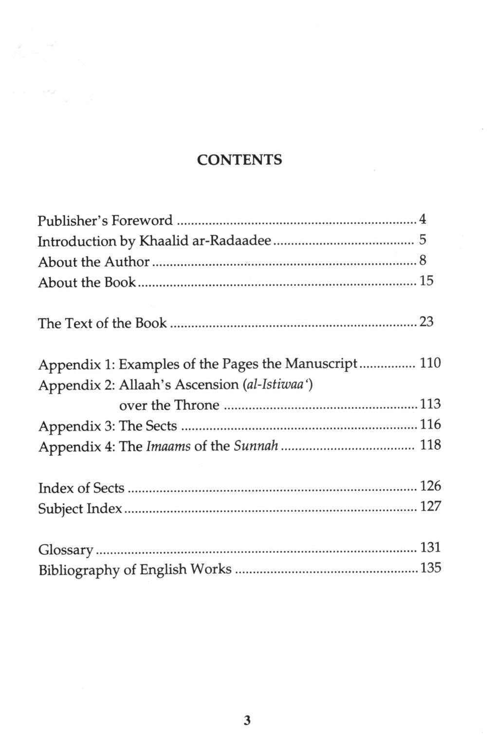 Explanation Of The Creed