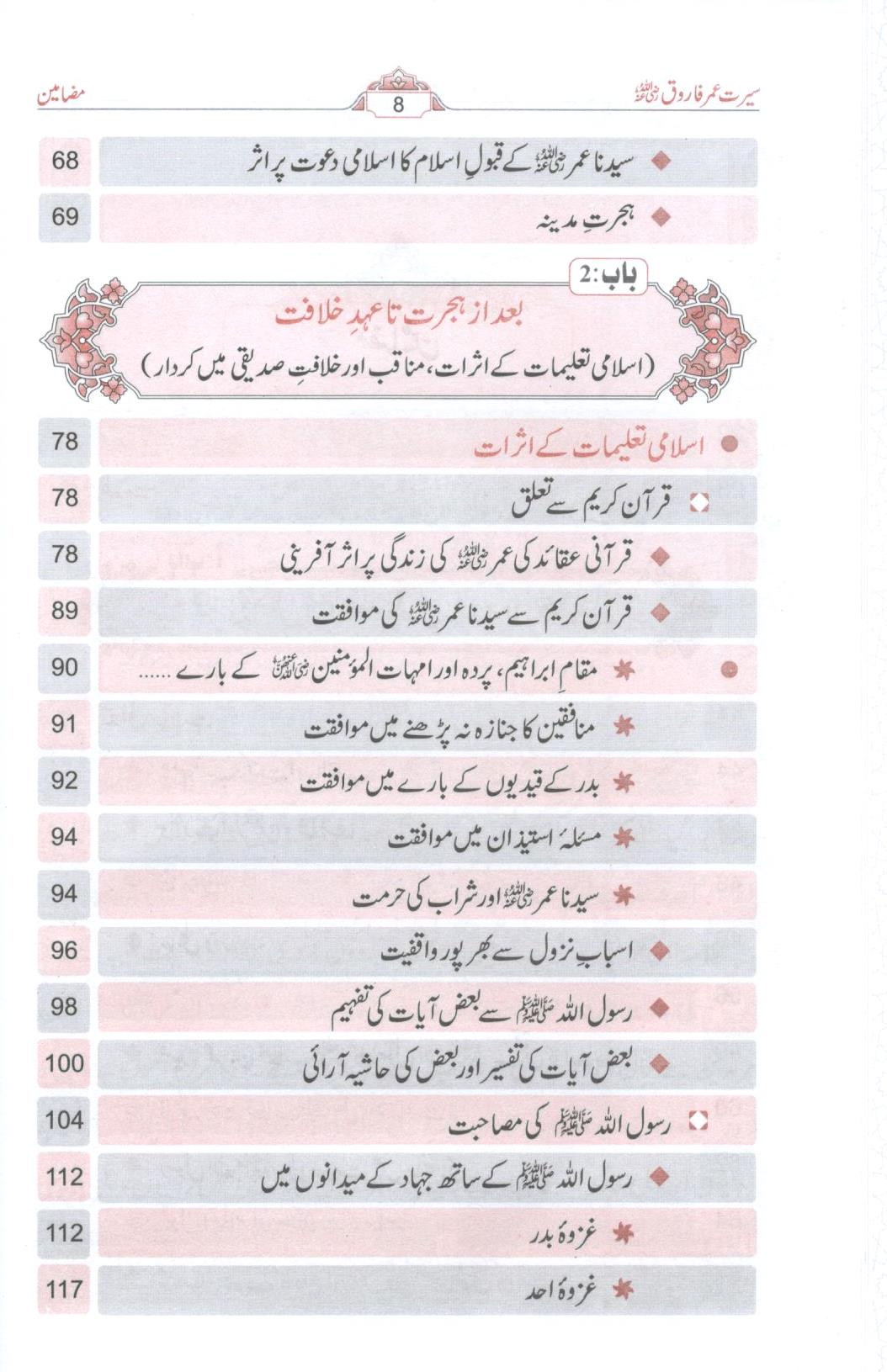 سیرتِ عمرِ فاروق - ۲ جلدیں