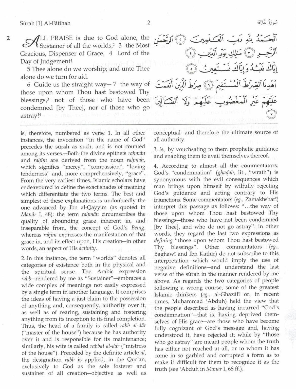 The Message of the Qur'an - Muhammad Asad