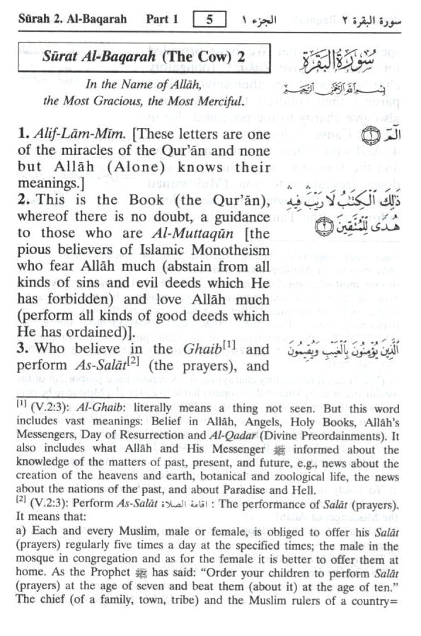 The Noble Quran (Zip Cover)