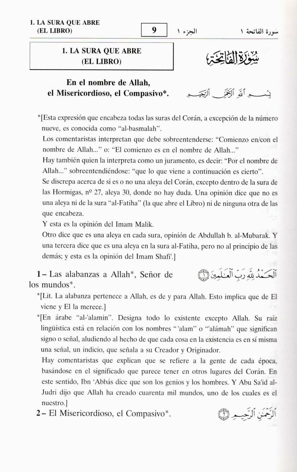 The Noble Quran - Spanish Translation