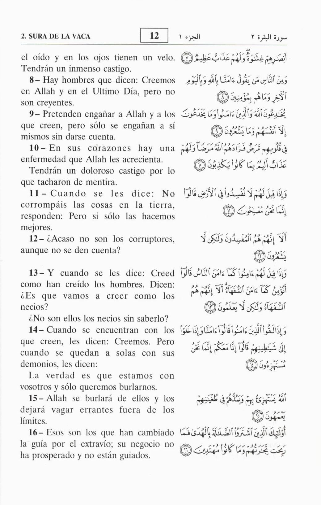 The Noble Quran - Spanish Translation