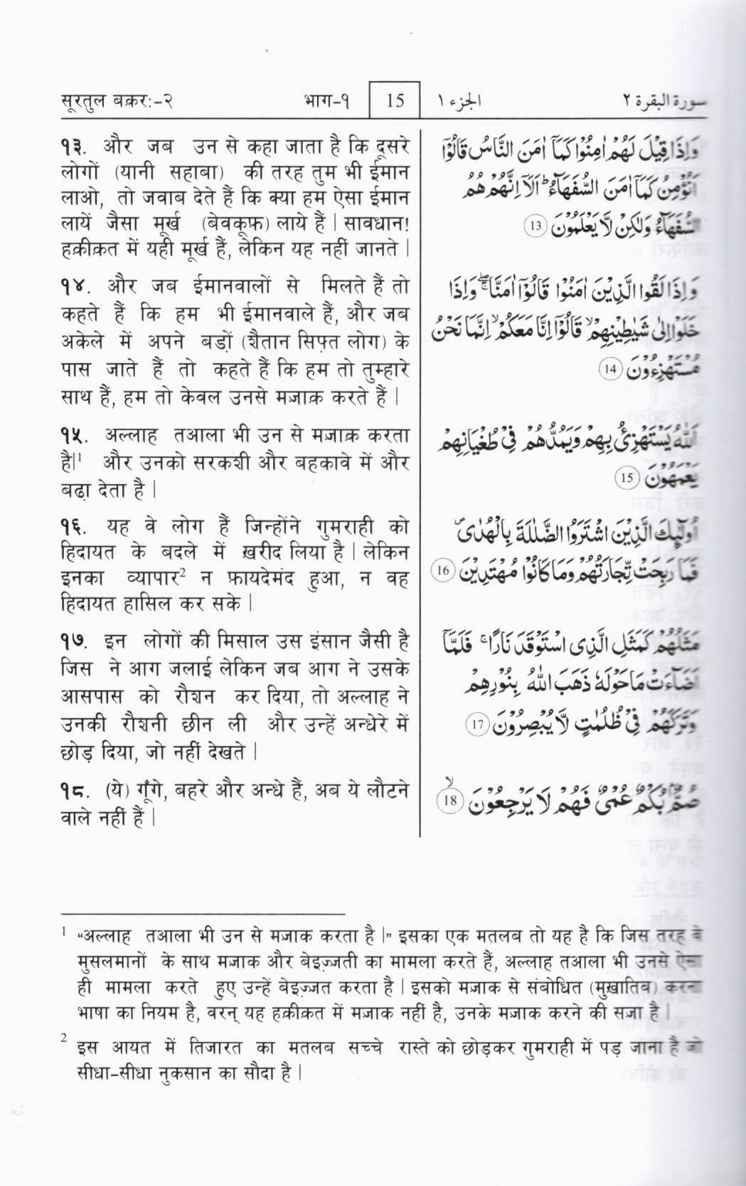 The Noble Quran - Hindi Translation