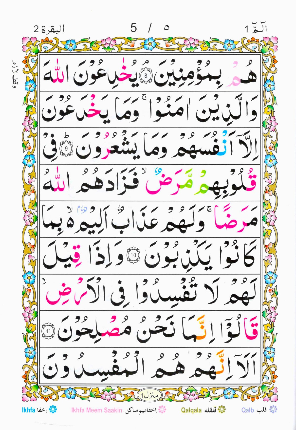 Panjpara Set - Tajweedi - Complete Quran in 6 books