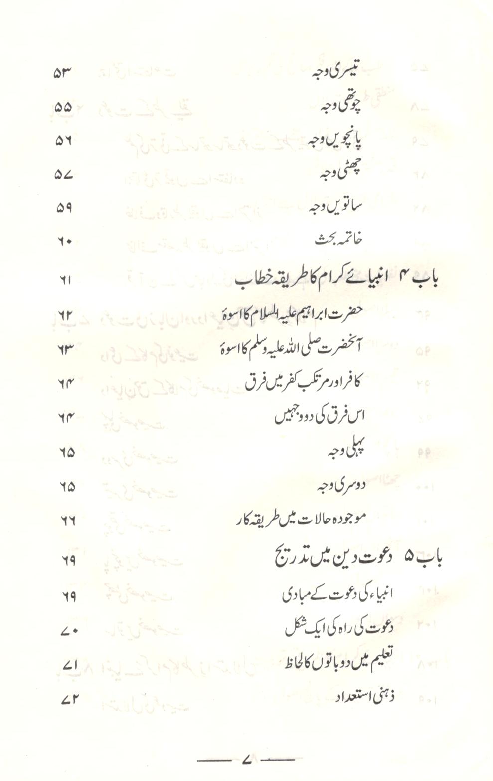 دعوت دین اور اسکا طریق کار