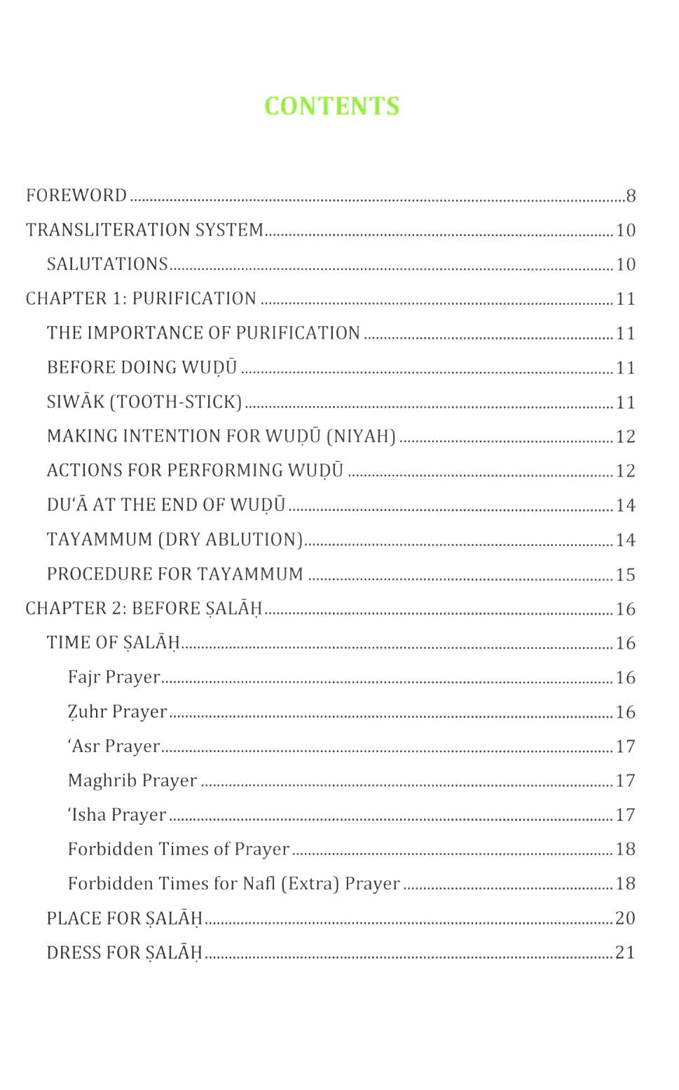 A Guide to Salah