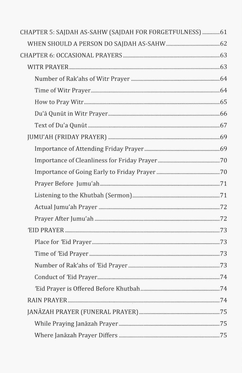 A Guide to Salah
