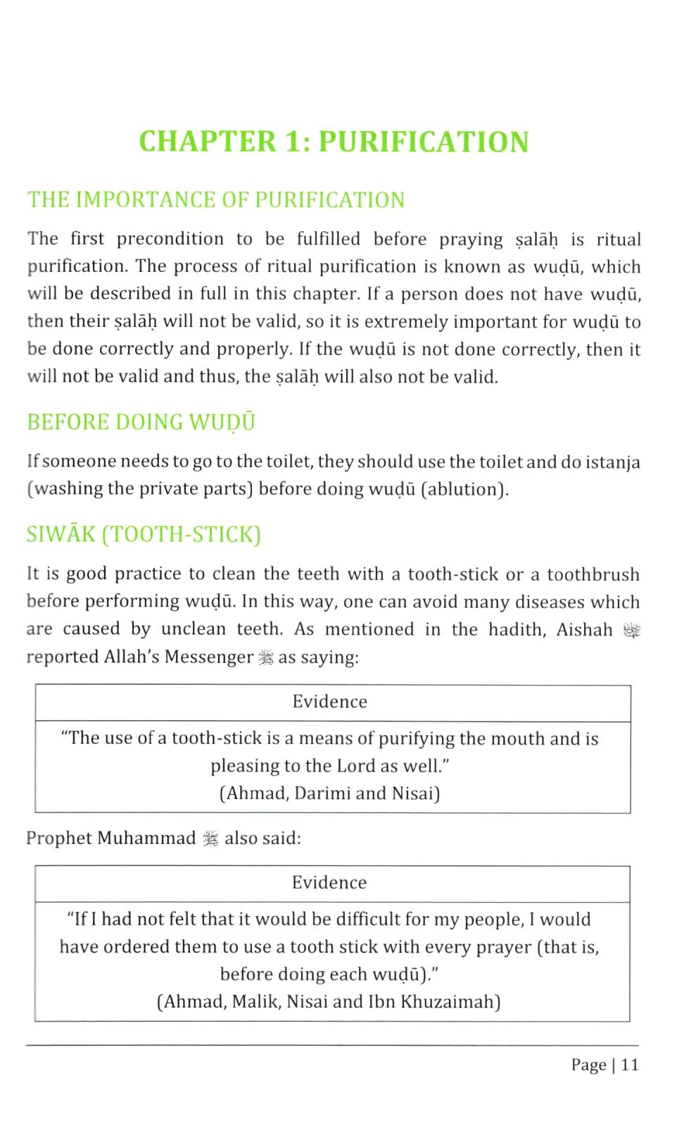 A Guide to Salah