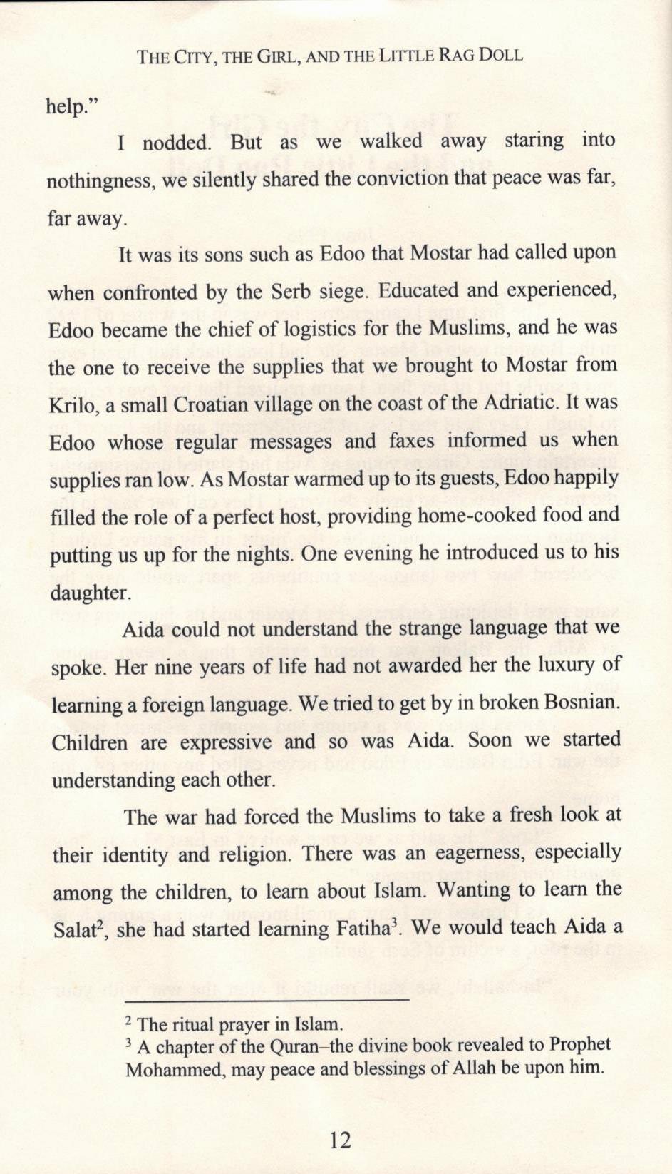 The Embattled Innocence: Reflections of a Muslim Relief Worker