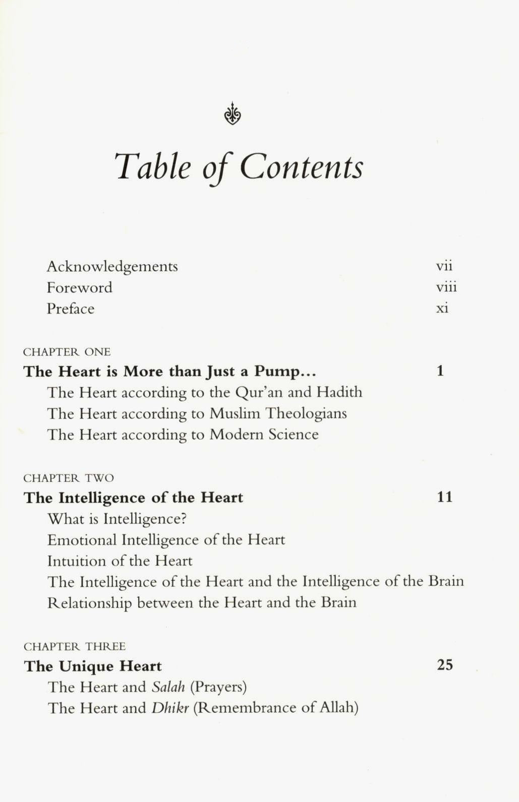 The Intelligent Heart, The Pure Heart