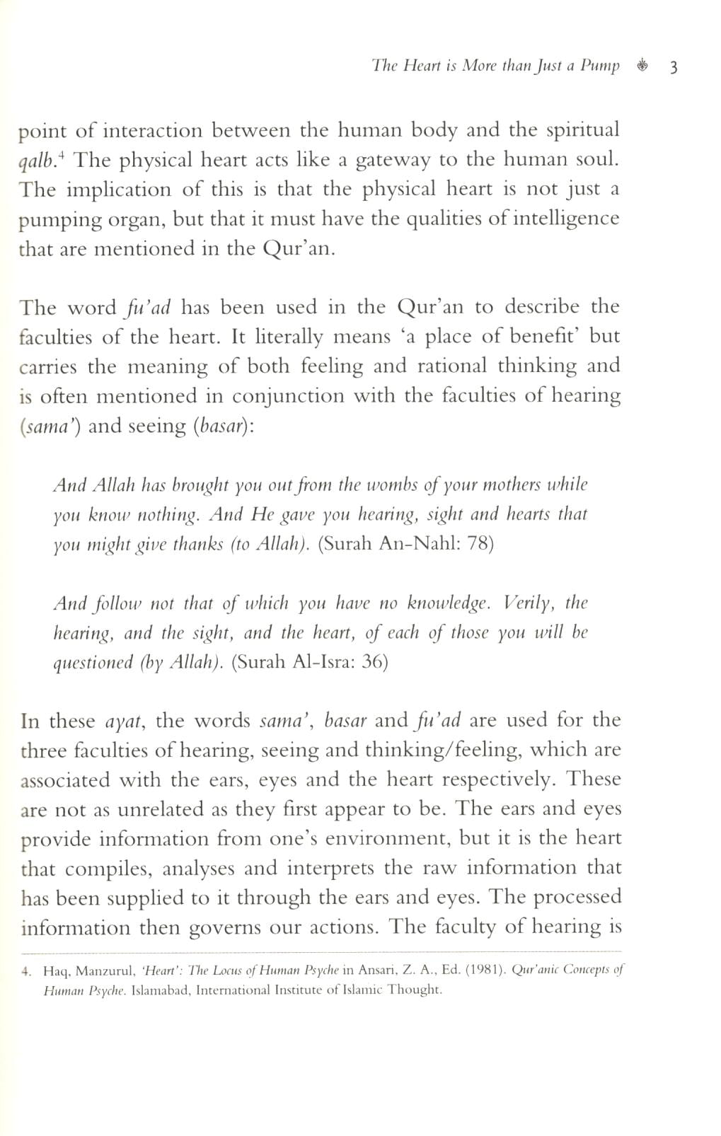 The Intelligent Heart, The Pure Heart