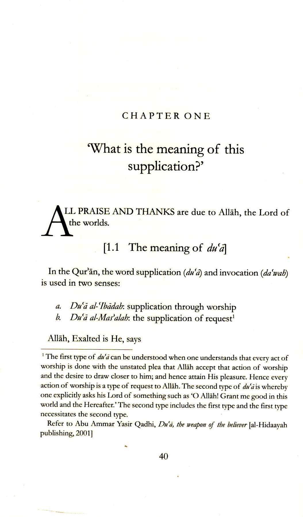 The Relief from Distress: An Explanation to the dua of Prophet Yunus