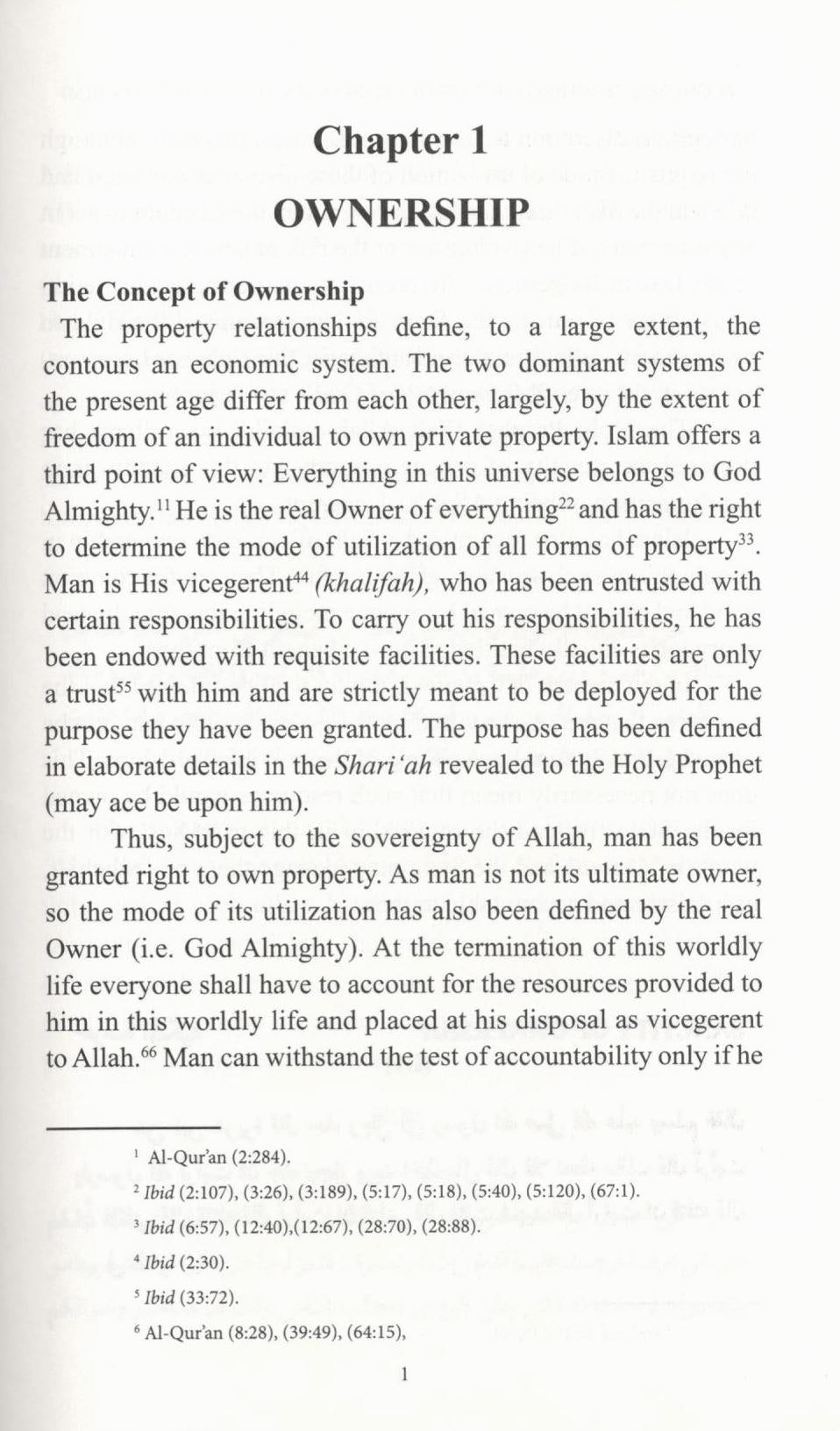 Economic Teachings Of Prophet Muhammad