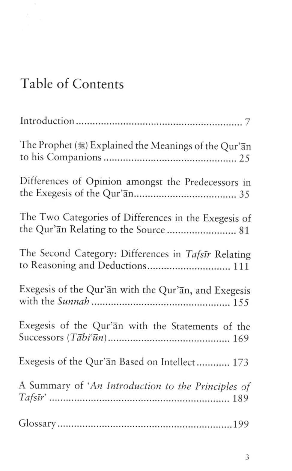 Introduction to the Principles of Tafsir