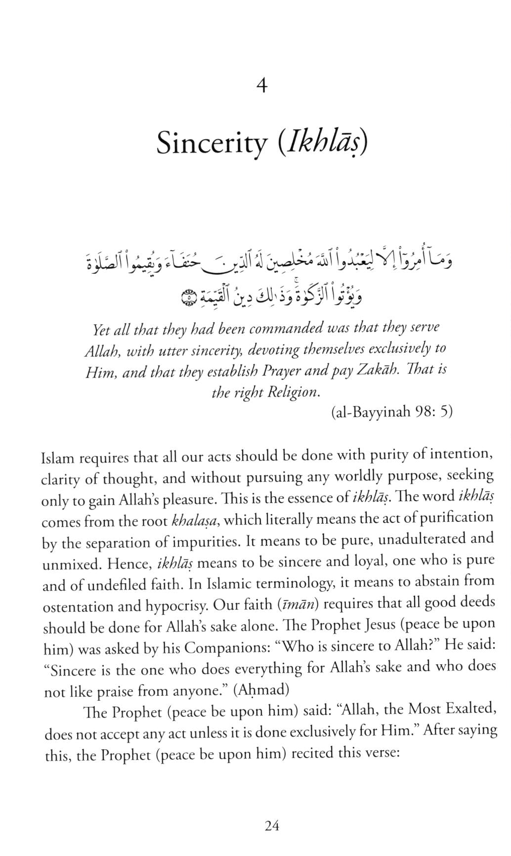 Living In Allah's Presence - Aspects of Islamic Spirituality