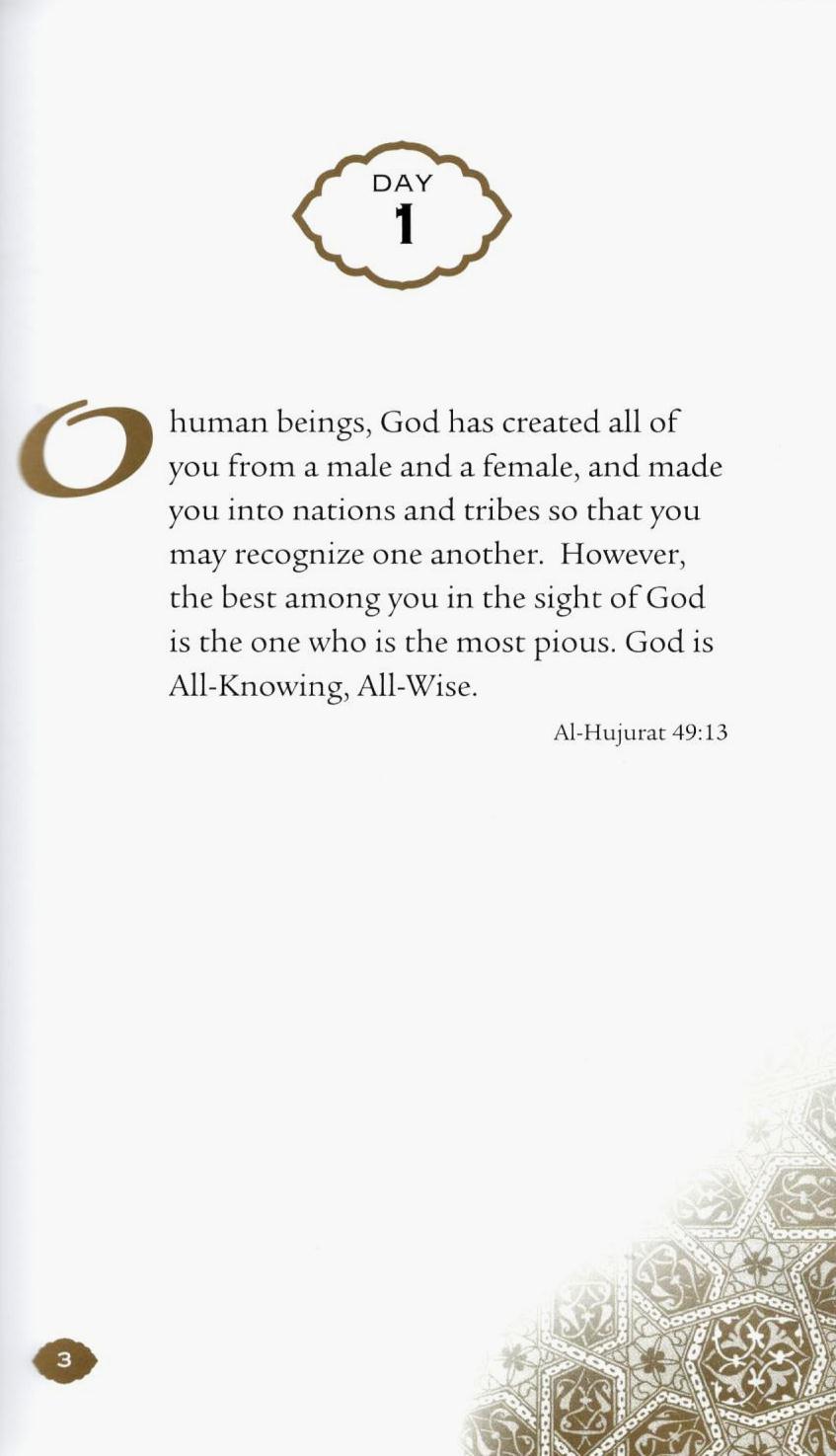 Daily Wisdom - Selections from the Holy Quran