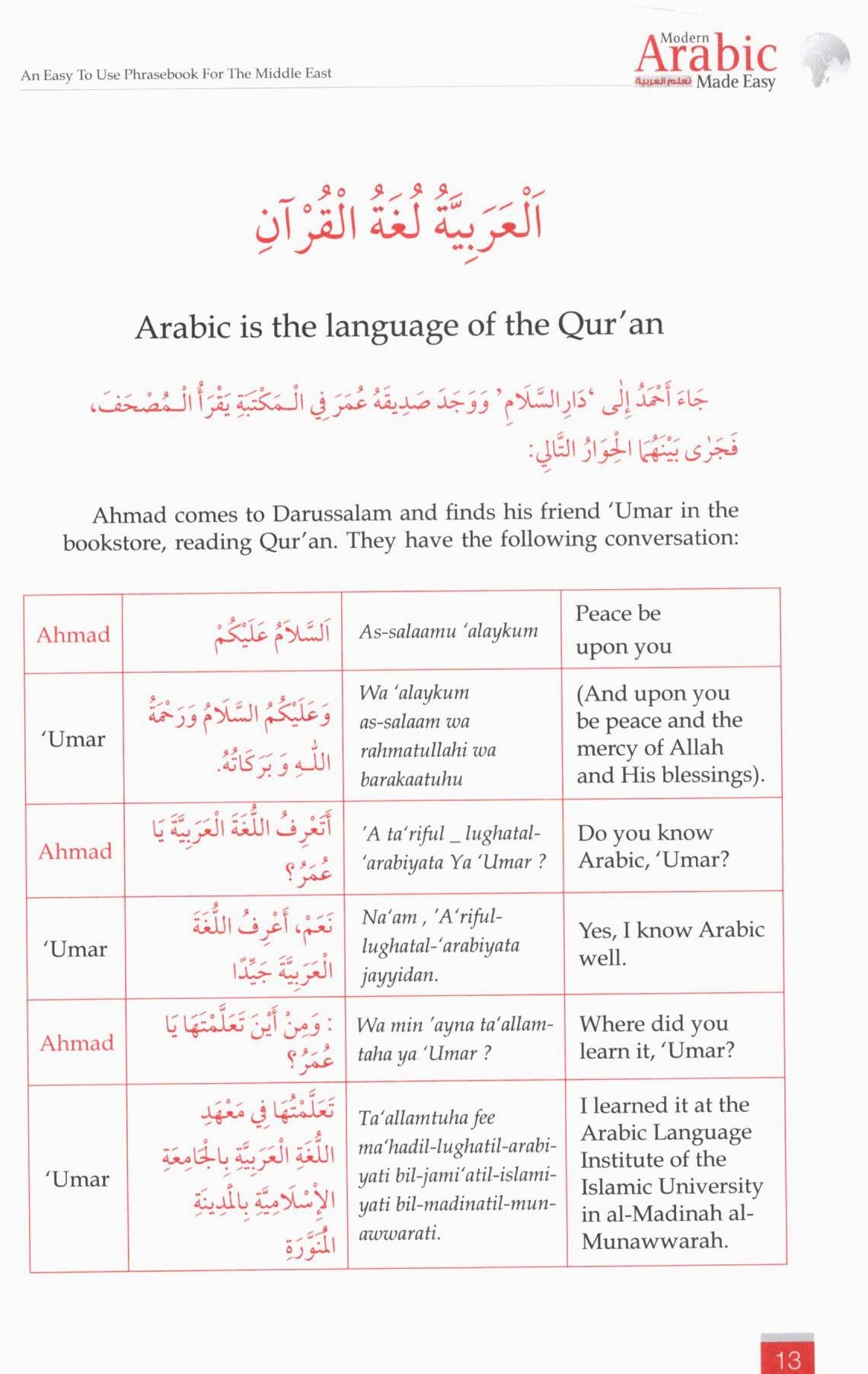 Modern Arabic Made Easy
