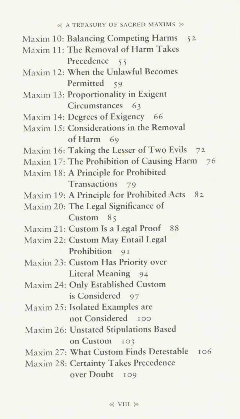 A Treasury of Sacred Maxims