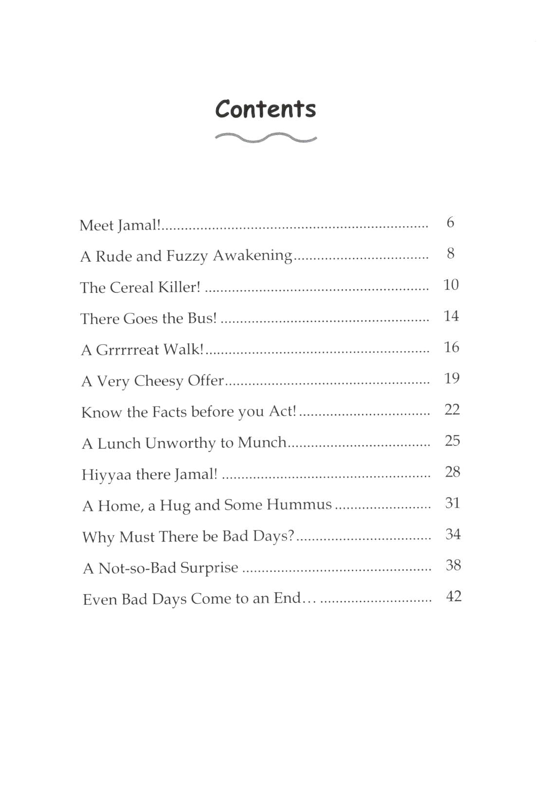 Jamal's Bad Time Tale