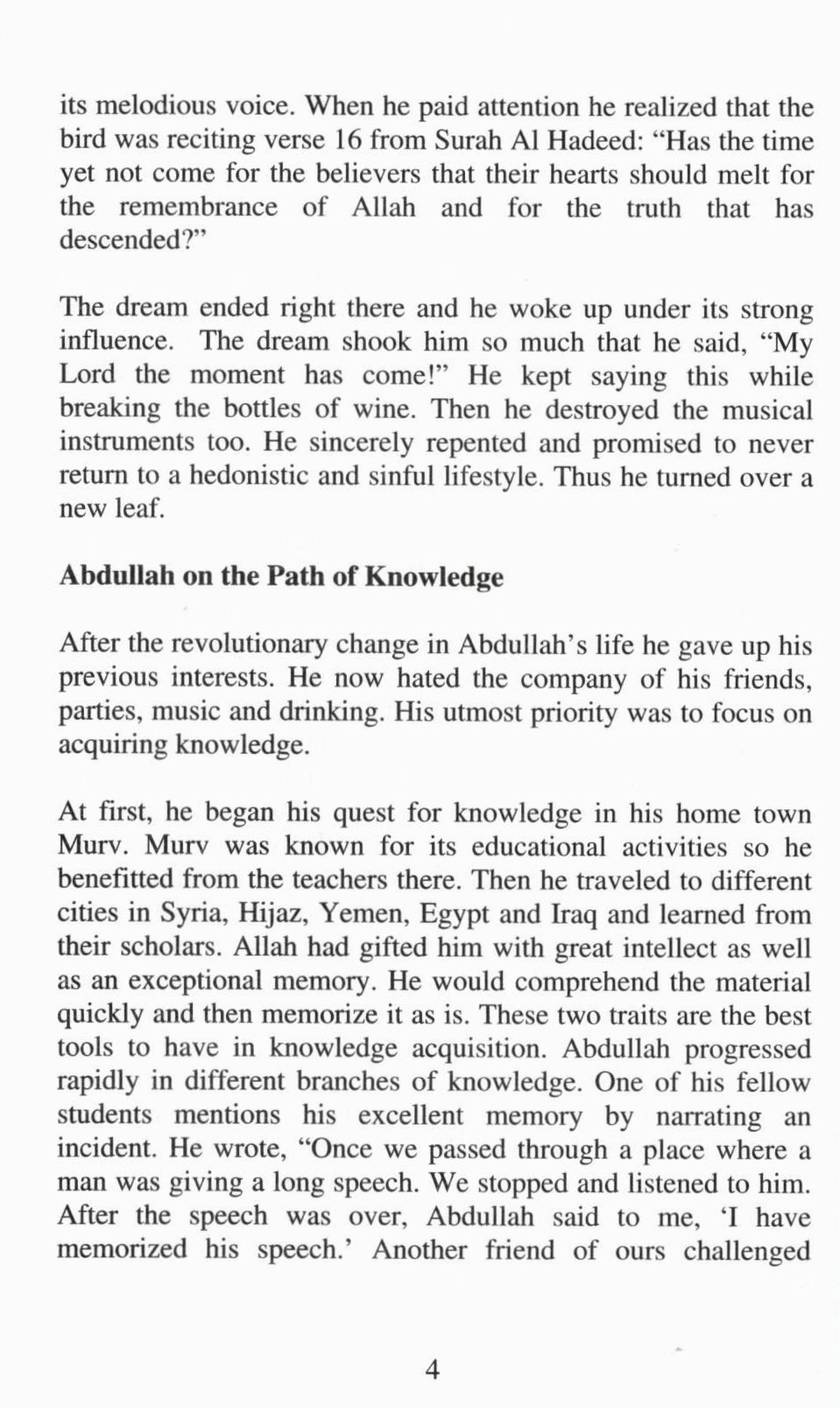 Abdullah Bin Mubarak - A Great Scholar (Muslim Heroes Series)