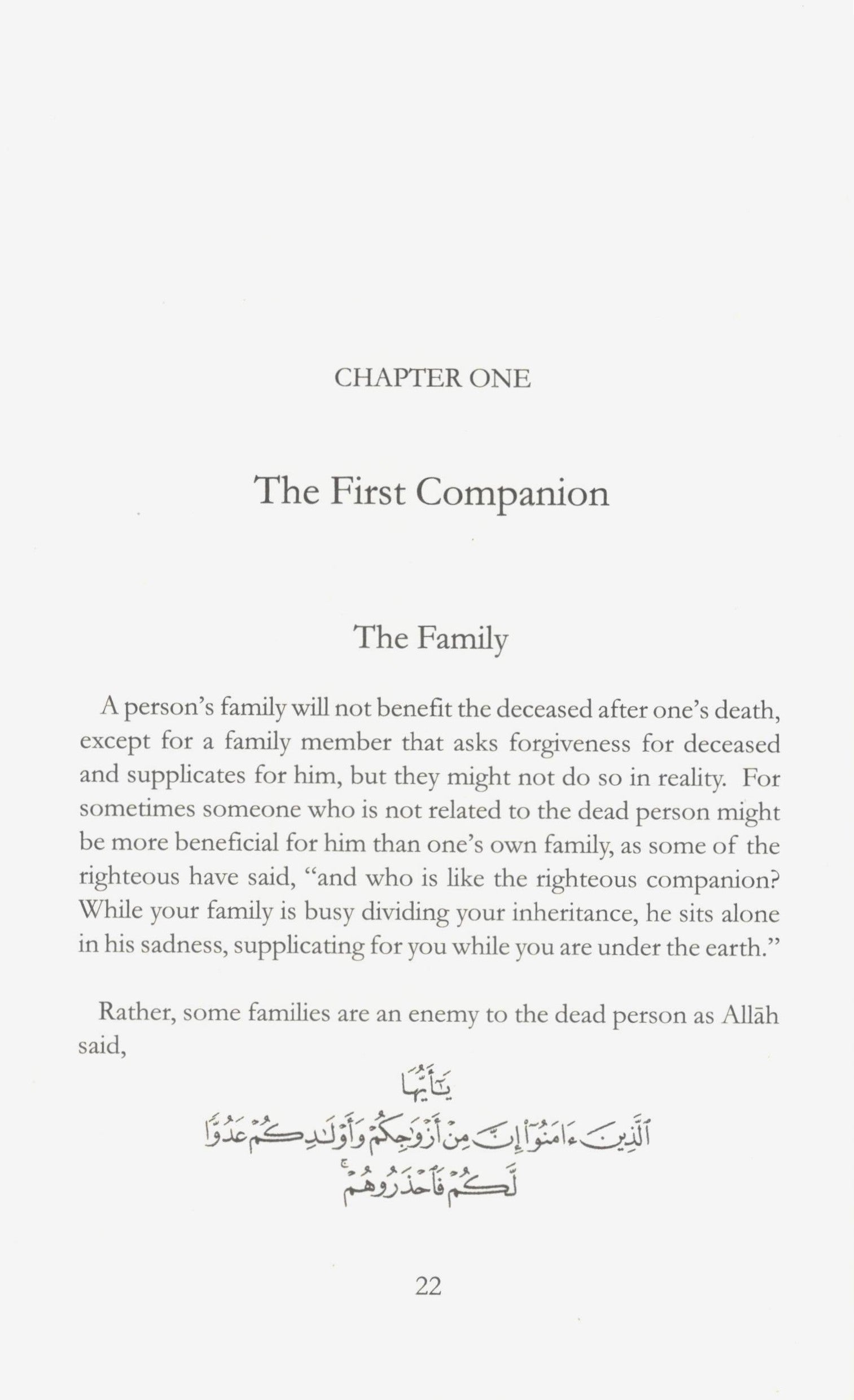 The Three that Follow to the Grave