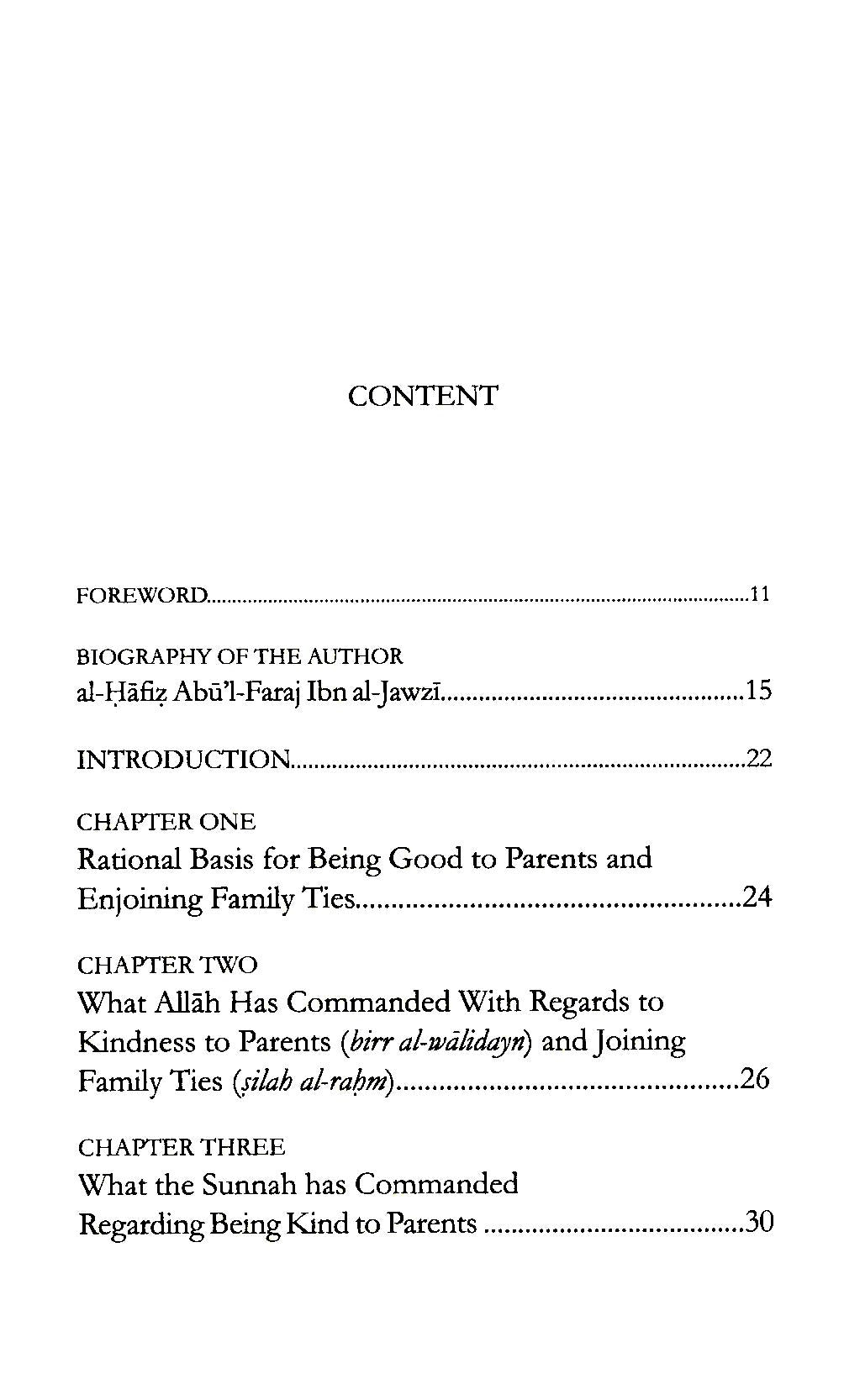 At Their Feet - Piety Towards Parents | Ibn al-Jawzi