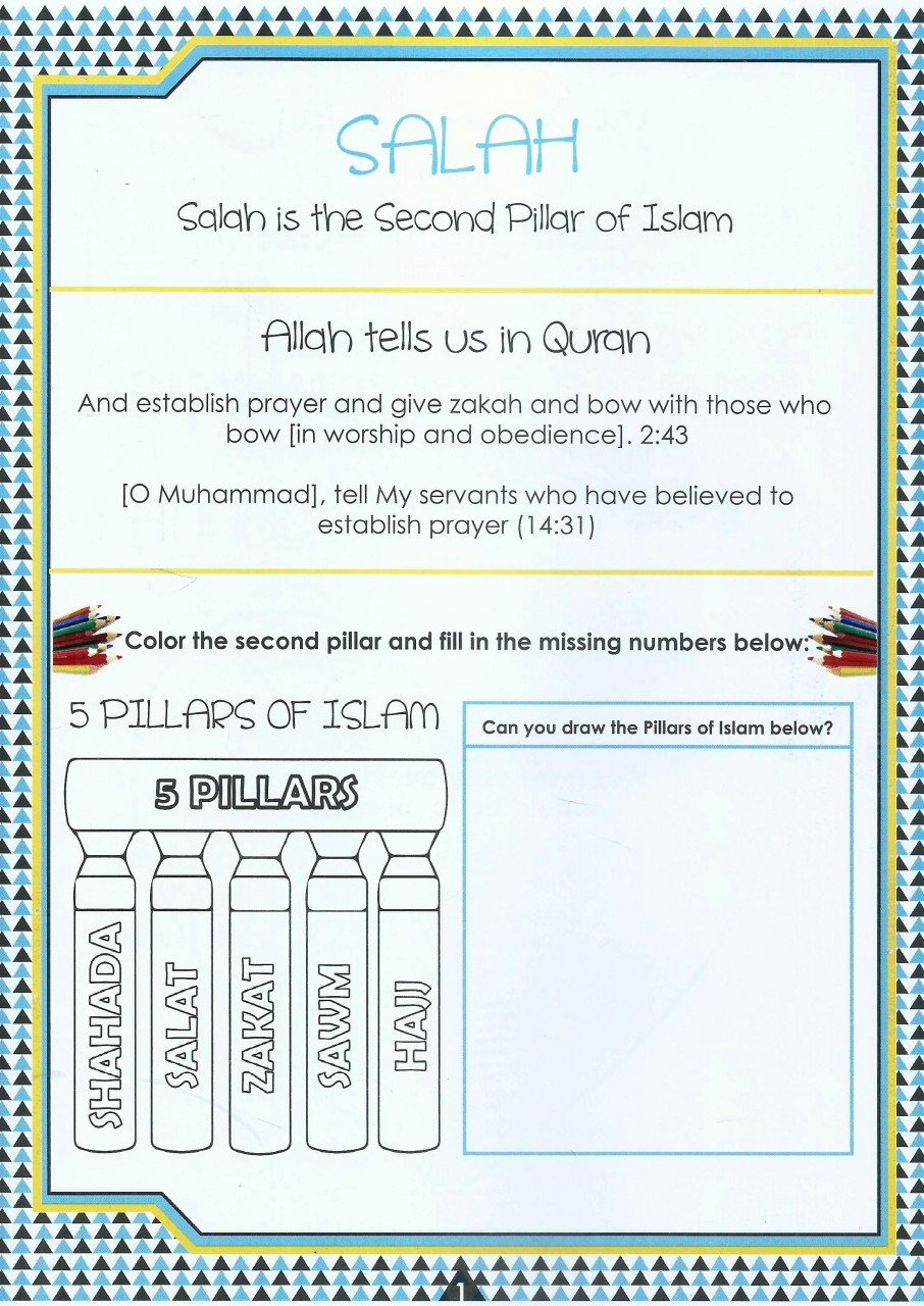 Salah Activity Book (Age 5-6)