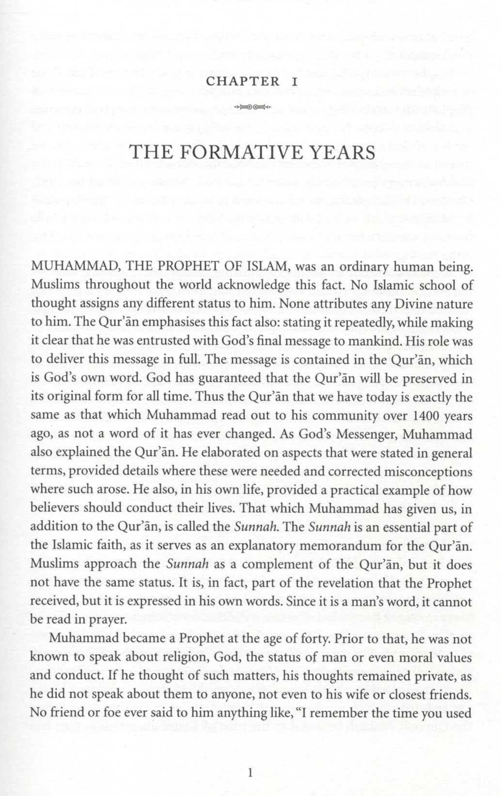 Muhammad (pbuh) - His Character and Conduct