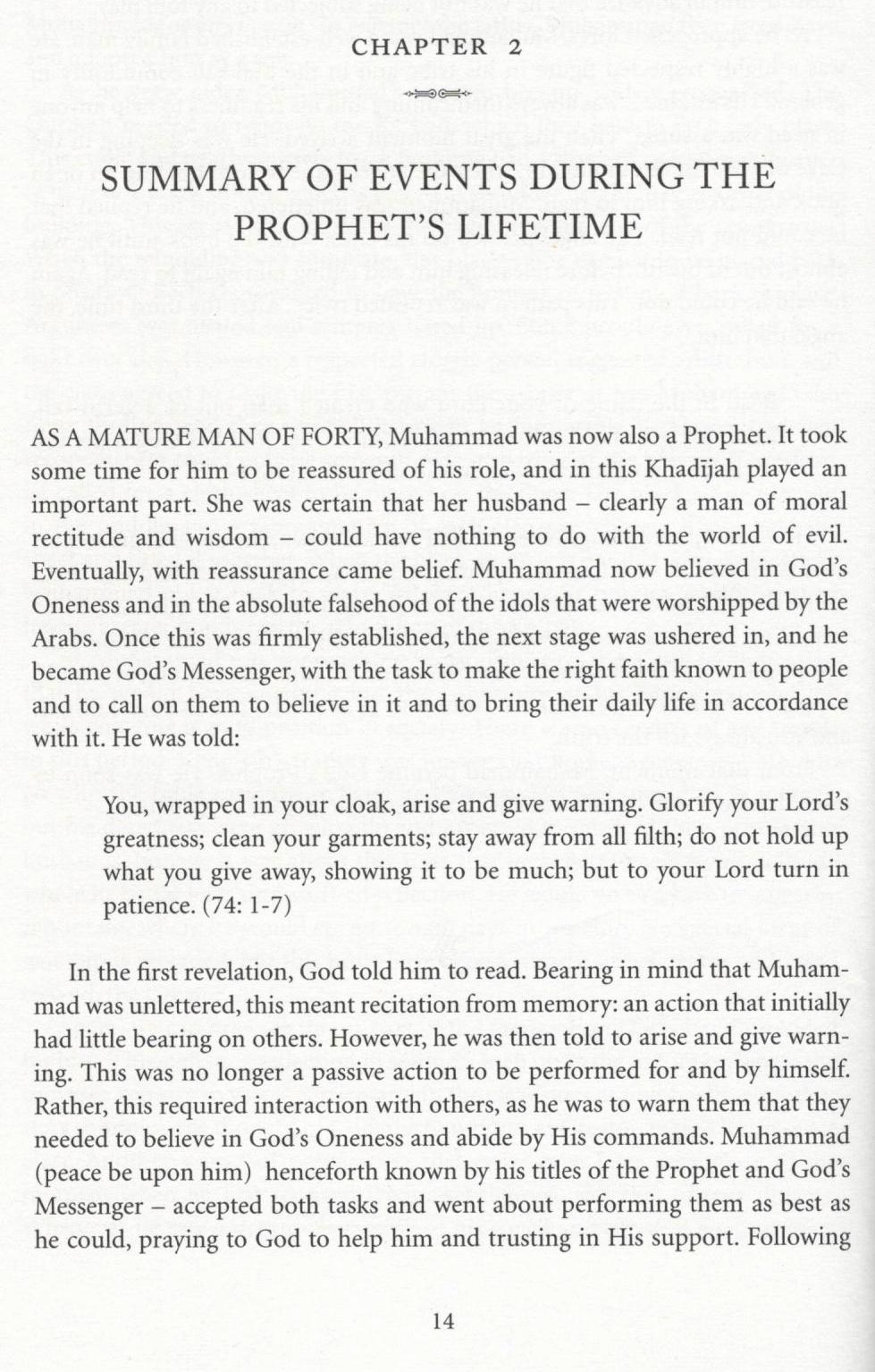 Muhammad (pbuh) - His Character and Conduct