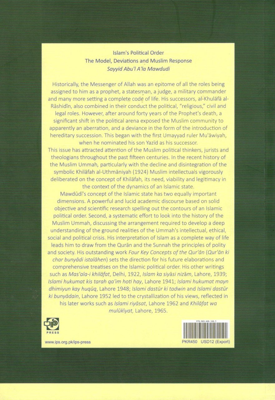 Islams Political Order - The Model Deviations & Muslim Response