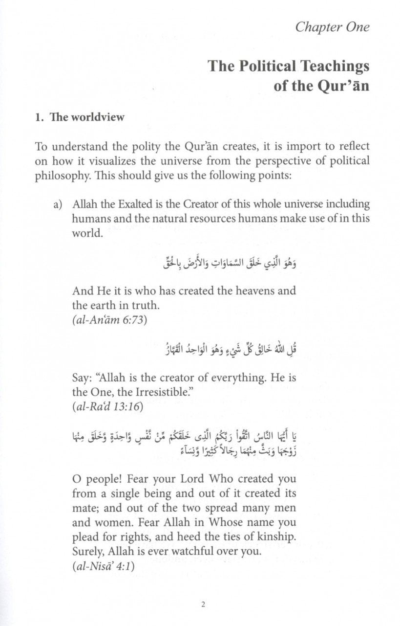 Islams Political Order - The Model Deviations & Muslim Response