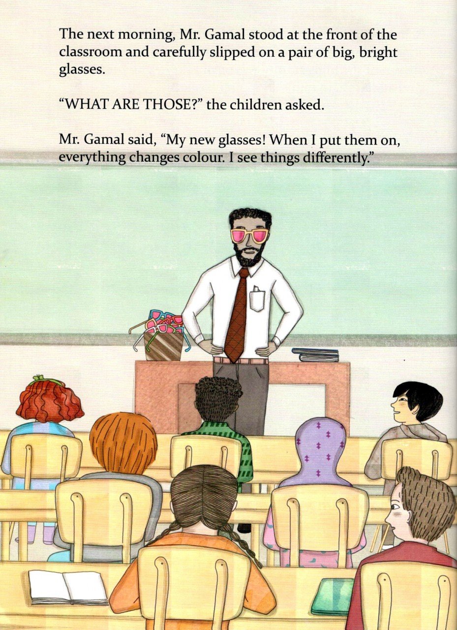 Mr Gamal's Gratitude Glasses